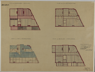 214806 Plannen van de balklagen voor een kantoor met woonhuis van de Levensverzekeringsmaatschappij Piëtas (Burgstraat ...